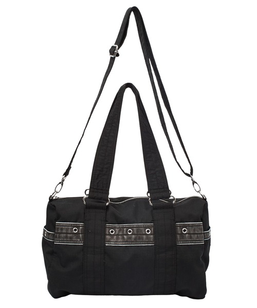 X-girl(エックスガール)の「2WAY DRUM BAG(ショルダーバッグ・レディース・ブラック/ベージュ/カモフラージュ・ONE SIZE)」の13枚目の写真