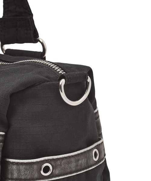 X-girl(エックスガール)の「2WAY DRUM BAG(ショルダーバッグ・レディース・ブラック/ベージュ/カモフラージュ・ONE SIZE)」の15枚目の写真