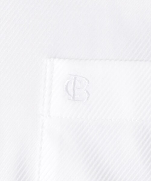 BLACK LABEL CRESTBRIDGE（ブラックレーベル・クレストブリッジ）の「【一部店舗限定】プレミアムギザコットンツイルレギュラーカラーシャツ（シャツ/ブラウス・メンズ・ホワイト・L/M/S/XL）」の7枚目の写真