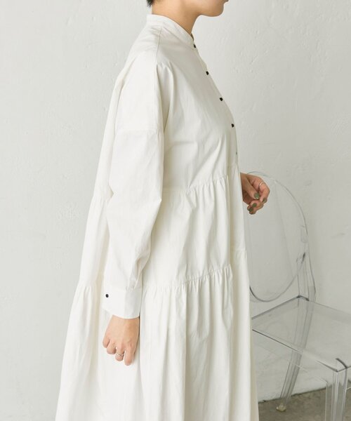 ear PAPILLONNER(イアパピヨネ)の「ティアードワンピース【SUM1 STYLE】(ワンピース・レディース・ホワイト・FREE)」の9枚目の写真