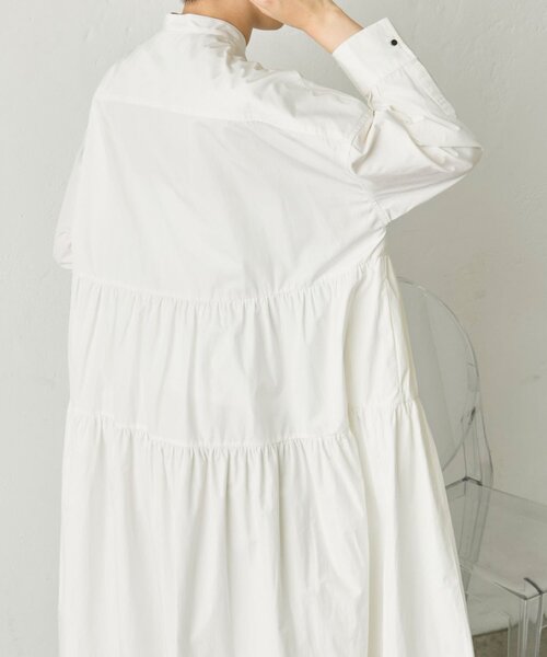 ear PAPILLONNER(イアパピヨネ)の「ティアードワンピース【SUM1 STYLE】(ワンピース・レディース・ホワイト・FREE)」の10枚目の写真