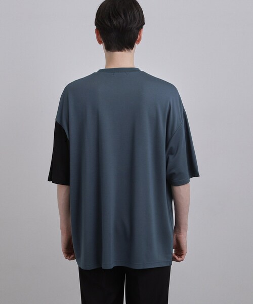 tk.TAKEO KIKUCHI（ティーケータケオキクチ）の「【選べる6色】アソートカットソー（Tシャツ/カットソー・メンズ・ホワイト/ネイビー系4/ブラック/グレー/ホワイト系5/ブラック系4・02/04/03）」の10枚目の写真
