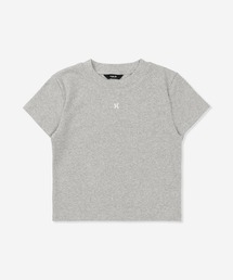 【Hurley:ハーレー】レディースリブミニTシャツ RIB MINI SHORTS SLEEVE