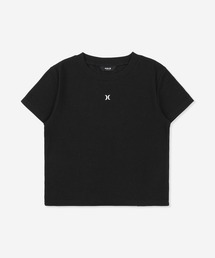 【Hurley:ハーレー】レディースリブミニTシャツ RIB MINI SHORTS SLEEVE