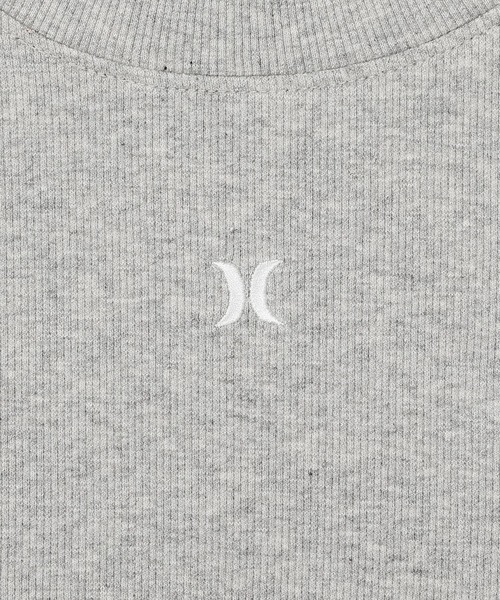 Hurley (ハーレー)の「【Hurley:ハーレー】レディースリブミニTシャツ RIB MINI SHORTS SLEEVE(Tシャツ/カットソー・レディース・カーキブラウン/ホワイト/ヘザーグレー/ブラック・MEDIUM/LARGE/SMALL)」の19枚目の写真