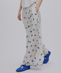Ameri（アメリ）の「DOT FLOWER VEIL PANTS（その他パンツ）」