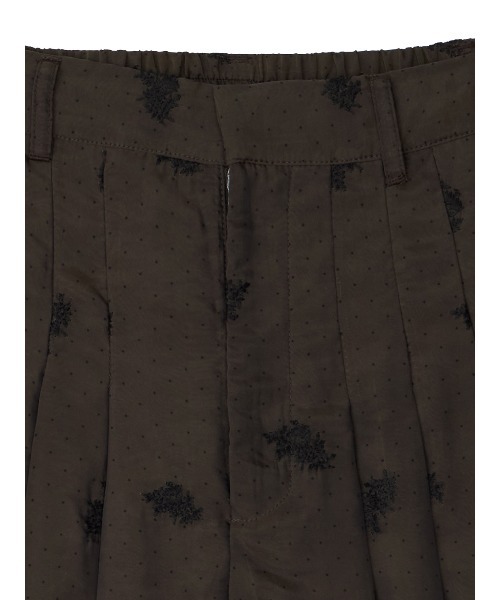 Ameri（アメリ）の「DOT FLOWER VEIL PANTS（その他パンツ・レディース・ブラウン/ホワイト・MEDIUM/SMALL）」の19枚目の写真