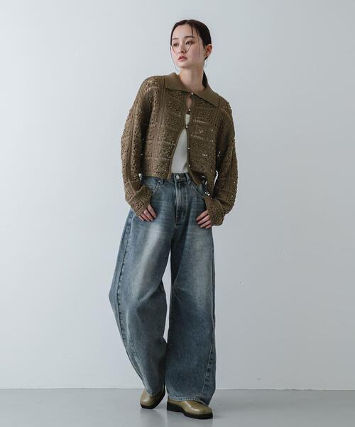 SENSE OF PLACE by URBAN RESEARCH（センスオブプレイスバイアーバンリサーチ）の「『抗菌/消臭』スクエアボリュームサボ（サンダル・レディース・カーキ/ブラック・LARGE/MEDIUM/SMALL）」の18枚目の写真