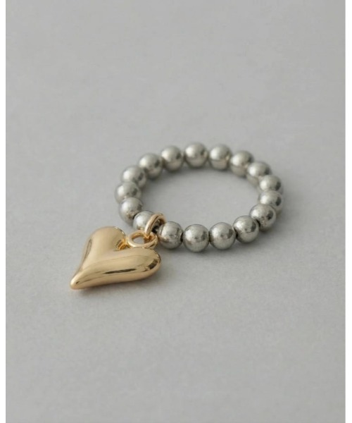 Edit Sheen（エディットシーン）の「ハートメタルボールリング（リング・レディース・ゴールド・FREE）」の4枚目の写真