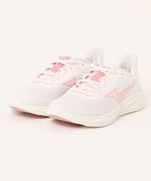 mizuno ミズノ PIONEROAD 3【幅広4E/軽量】レディーススニーカー ランニングシューズ スーパーワイド(ピオネロード3) K1GL261027 ホワイト/ピンク