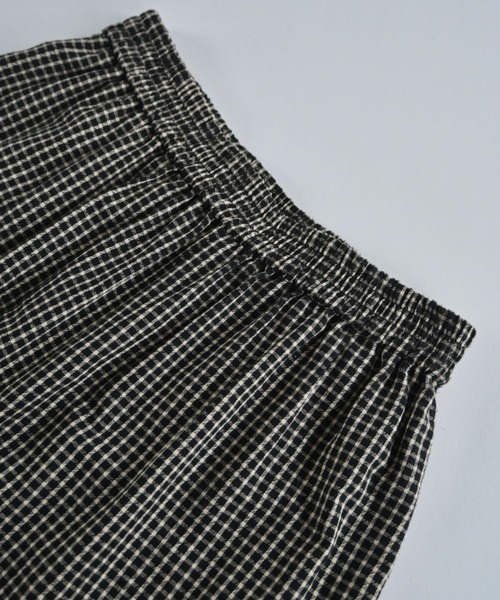 WILLFULLY(ウィルフリー)の「volume wide shirring check PT(その他パンツ・レディース・ブラック/ブラウン・FREE)」の19枚目の写真