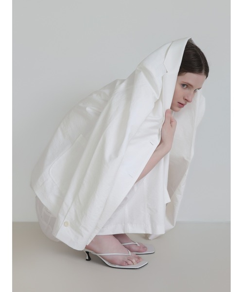 NOWNS(ナウンス)の「Claire | Belt pants(スラックス・レディース・アイボリー/ブラック・FREE)」の21枚目の写真
