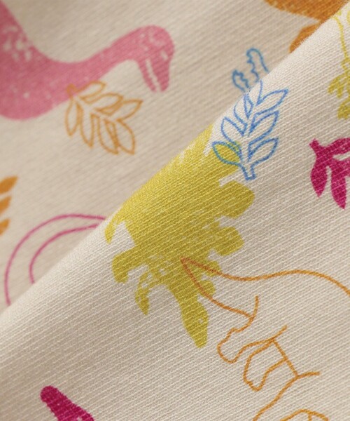 SHIPS(シップス)の「SHIPS KIDS:80~90cm /ダイナソー Tシャツ(Tシャツ/カットソー・キッズ・ベージュ/オフホワイト・90/80)」の9枚目の写真