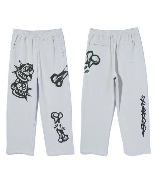 XLARGE(エクストララージ)の「ALLOVER PRINTED SWEAT PANTS(スウェットパンツ・メンズ・ブラック/グレー・S/M/L/XL)」の19枚目の写真