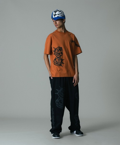 XLARGE(エクストララージ)の「ALLOVER PRINTED SWEAT PANTS(スウェットパンツ・メンズ・ブラック/グレー・S/M/L/XL)」の12枚目の写真