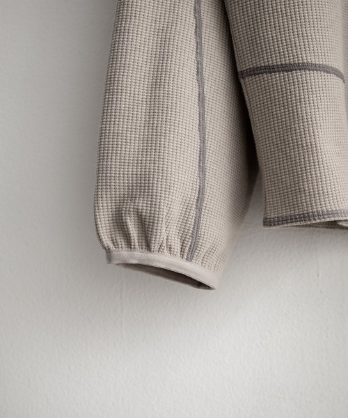 THE NORTH FACE（ザノースフェイス）の「THE NORTH FACE ザ・ノースフェイス M'S SERRA L/S HOODIE ワッフルプルオーバーパーカー（パーカー・メンズ・ブラック/グレイッシュベージュ/バーガンディー・M/L/XL）」の22枚目の写真