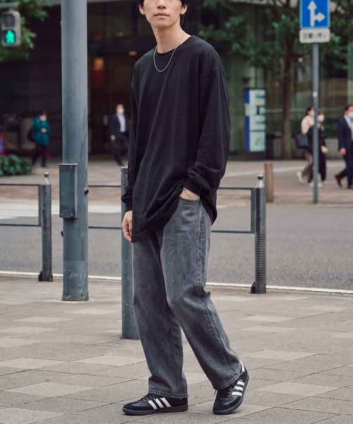 American Apparel(アメリカンアパレル)の「【American Apparel】6oz ロングスリーブTシャツ ロンT AAPP-T1304 MURS / ビッグシルエット オーバーサイズ アメアパ(Tシャツ/カットソー・メンズ・ホワイト/ブラック/サックスブルー/ベージュ/ネイビー/オレンジ/ヘザーグレー/グレー・M/S/L/XL)」の15枚目の写真