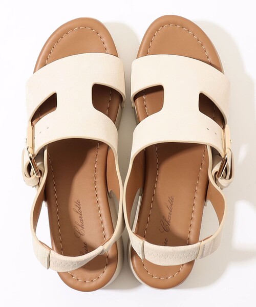 TOMORROWLAND (トゥモローランド)の「CLAIRE CHARLOTTE Sophie Suede バックストラップサンダル(サンダル・レディース・ライトグレー・38/36/37)」の8枚目の写真