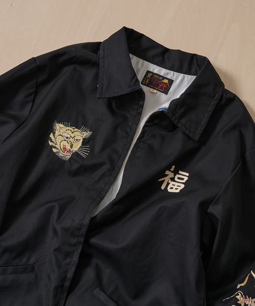 TAILOR TOYO(テーラートウヨウ)の「【TAILOR TOYO/東洋テーラー】COTTON VIET-NAM JACKET VIET-NAM MAP(その他アウター・メンズ・ブラック/ホワイト・M/L)」の12枚目の写真