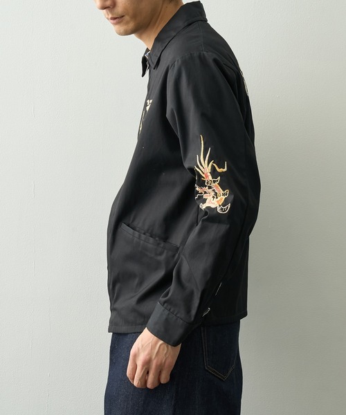TAILOR TOYO(テーラートウヨウ)の「【TAILOR TOYO/東洋テーラー】COTTON VIET-NAM JACKET VIET-NAM MAP(その他アウター・メンズ・ブラック/ホワイト・M/L)」の10枚目の写真