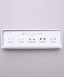 SHIZUTA（シズタ）の「SZT：5daysピアス　Monday to Friday　５個セットピアス　 BOX付（ピアス（両耳用））」