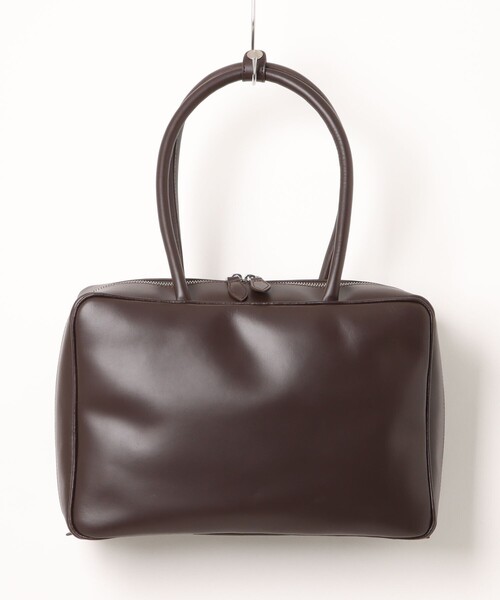 The Bagmati(ザバグマティ)の「【The Bagmati/ザ バグマティ】スクエアボストントートバッグ(ボストンバッグ・レディース・ブラック/ブラウン・フリー)」の12枚目の写真