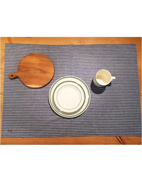 TODAYFUL(トゥデイフル)の「Border Lunch Mat A(キッチンツール・レディース・ネイビー/オフホワイト・FREE)」の4枚目の写真