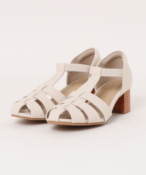 ALETTA(アレッタ)の「ALETTA-アレッタ- 究極のプレーンサンダル -編み込みメッシュ-(サンダル・レディース・キャメル/グレー/アイボリー/ブラック・S/M/L/LL)」の7枚目の写真