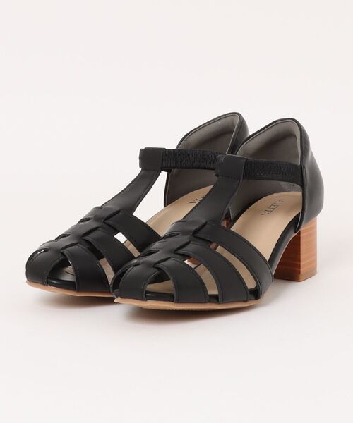 ALETTA(アレッタ)の「ALETTA-アレッタ- 究極のプレーンサンダル -編み込みメッシュ-(サンダル・レディース・キャメル/グレー/アイボリー/ブラック・S/M/L/LL)」の8枚目の写真