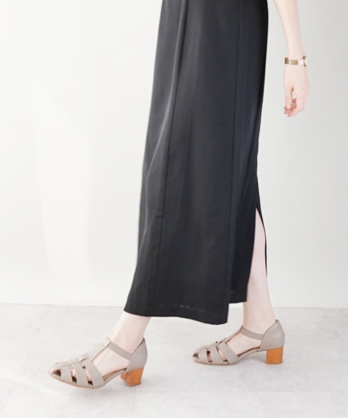ALETTA(アレッタ)の「ALETTA-アレッタ- 究極のプレーンサンダル -編み込みメッシュ-(サンダル・レディース・キャメル/グレー/アイボリー/ブラック・S/M/L/LL)」の21枚目の写真