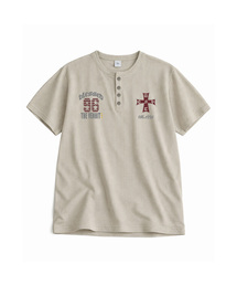 VENHIT（ベンヒット）の「ブレッセド ヘンリーネック ワッフルTシャツ（Tシャツ/カットソー）」