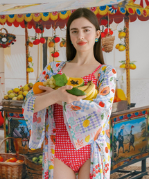 BONIDEE（ボニデ）の「ローズボタンロングローブポジターノ（ラッシュガード）」