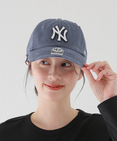 FRAMeWORK(フレームワーク)の「'47 NEW YORK YANKEES WELLWORN(キャップ・レディース・ネイビー・FREE)」の10枚目の写真