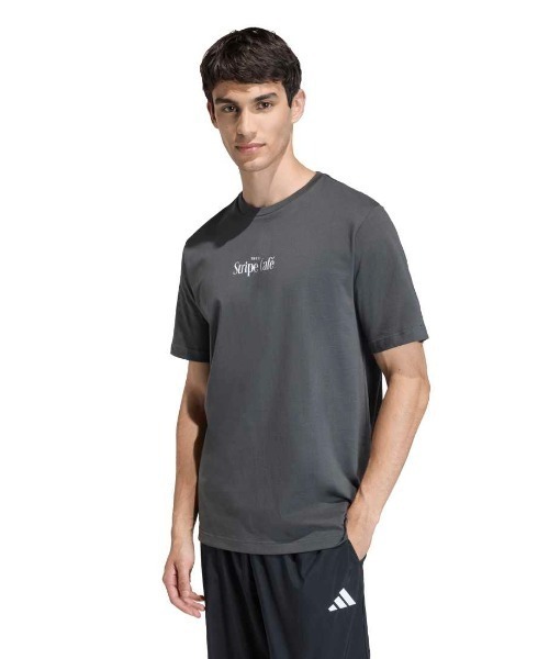 adidas(アディダス)の「アディダス adidas コーヒー カフェ ドーナッツ ボックス グラフィックTシャツ(Tシャツ/カットソー・メンズ・ダークグレー/ブラウン/ホワイト・S/M/L/LL/3L)」の11枚目の写真