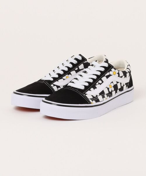 VANS ヴァンズ OLD SKOOL オールドスクール V36CF CKFL CHECKER/FLOWER
