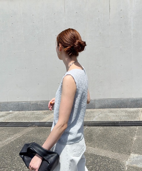 meilmada（メイルマダ）の「サイド切替カラーデニムパンツ（デニムパンツ・レディース・ライトグレー/ピンク・SMALL/MEDIUM/LARGE）」の13枚目の写真