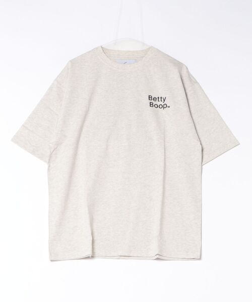 BETTY BOOP(ベティ・ブープ)の「BETTY風神雷神TEE(M1)(Tシャツ/カットソー・メンズ・ホワイト/ブラック/オートミール・MEDIUM/LARGE/X-LARGE)」の16枚目の写真