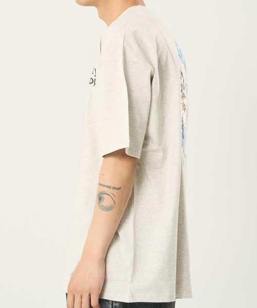 BETTY BOOP(ベティ・ブープ)の「BETTY風神雷神TEE(M1)(Tシャツ/カットソー・メンズ・ホワイト/ブラック/オートミール・MEDIUM/LARGE/X-LARGE)」の14枚目の写真