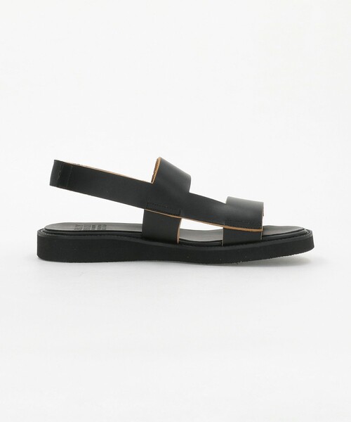 BEAUTY&YOUTH UNITED ARROWS（ビューティーアンドユースユナイテッドアローズ）の「フレンチ F-ストラップ サンダル（サンダル・メンズ・ブラック・8/9/10/7）」の4枚目の写真