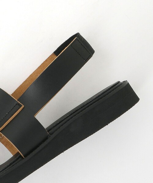 BEAUTY&YOUTH UNITED ARROWS（ビューティーアンドユースユナイテッドアローズ）の「フレンチ F-ストラップ サンダル（サンダル・メンズ・ブラック・8/9/10/7）」の9枚目の写真