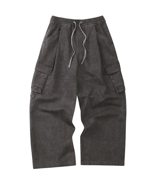 DESIRED(デシレッド)の「カーゴ切り替えパンツ-FASK2201B03(その他パンツ・レディース・ブラック・MEDIUM/LARGE/X-LARGE)」の1枚目の写真