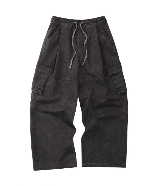 DESIRED(デシレッド)の「カーゴ切り替えパンツ-FASK2201B03(その他パンツ・レディース・ブラック・MEDIUM/LARGE/X-LARGE)」の2枚目の写真