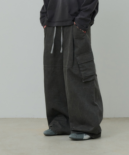 DESIRED(デシレッド)の「カーゴ切り替えパンツ-FASK2201B03(その他パンツ・レディース・ブラック・MEDIUM/LARGE/X-LARGE)」の3枚目の写真