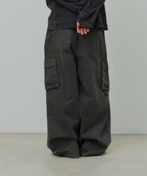 DESIRED(デシレッド)の「カーゴ切り替えパンツ-FASK2201B03(その他パンツ・レディース・ブラック・MEDIUM/LARGE/X-LARGE)」の5枚目の写真