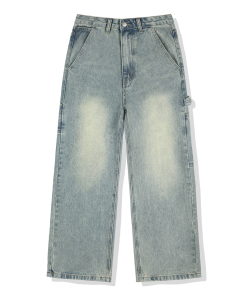 ANEWBROS（アニュブロス）の「ソレンカペンダーバルーンワイドウォッシングデニムパンツ4カラー[ANBD_8023]（デニムパンツ・メンズ・ブラック/ブルー/ダークブルー/ライトブルー・SMALL/MEDIUM/LARGE/X-LARGE/X-SMALL/2XL）」の5枚目の写真