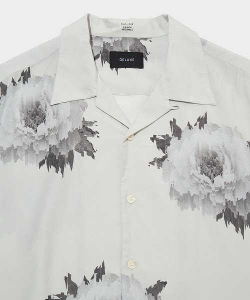 DELUXE(デラックス)の「DELUXE x Kosuke Kawamura Flower Shirts(シャツ/ブラウス・メンズ・ホワイト/ブラック・MEDIUM/SMALL/LARGE)」の21枚目の写真