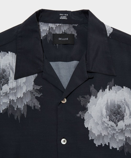 DELUXE(デラックス)の「DELUXE x Kosuke Kawamura Flower Shirts(シャツ/ブラウス・メンズ・ホワイト/ブラック・MEDIUM/SMALL/LARGE)」の22枚目の写真