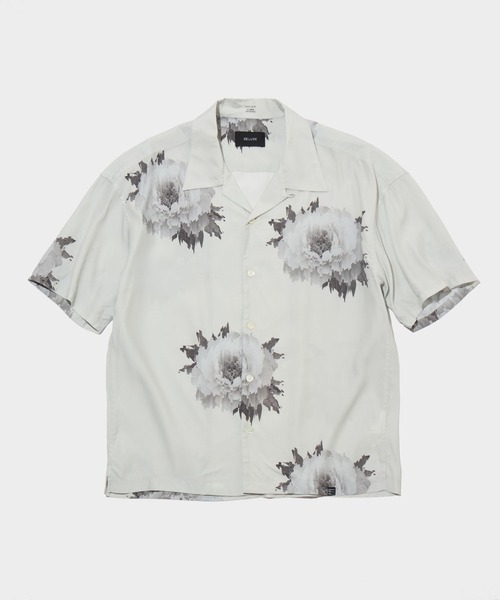DELUXE(デラックス)の「DELUXE x Kosuke Kawamura Flower Shirts(シャツ/ブラウス・メンズ・ホワイト/ブラック・MEDIUM/SMALL/LARGE)」の17枚目の写真