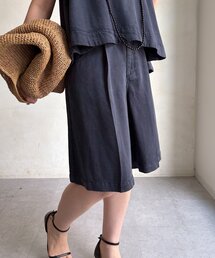 【セットアップ可能】リヨセルハーフパンツ