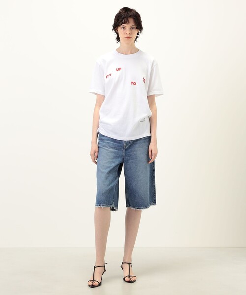 TANGTANG(タンタン)の「TANGTANG SCATTERED T-3124 コットン プルオーバー(Tシャツ/カットソー・レディース・ホワイト系その他・S)」の7枚目の写真